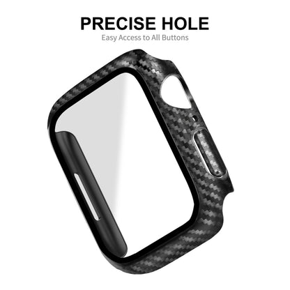 For Apple Watch Series 7＆8 41mm ENKAY Hat-Prince Waterproof Full Coverage PC Frame + 9H Tempered Glass Case - Watch Cases by ENKAY | Online Shopping UK | buy2fix