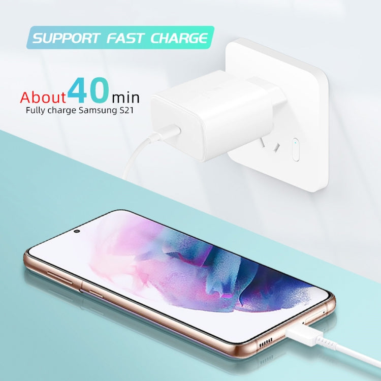 M135 45W USB-C / Type-C Port Fast Charger, UK Plug(White) -  by buy2fix | Online Shopping UK | buy2fix