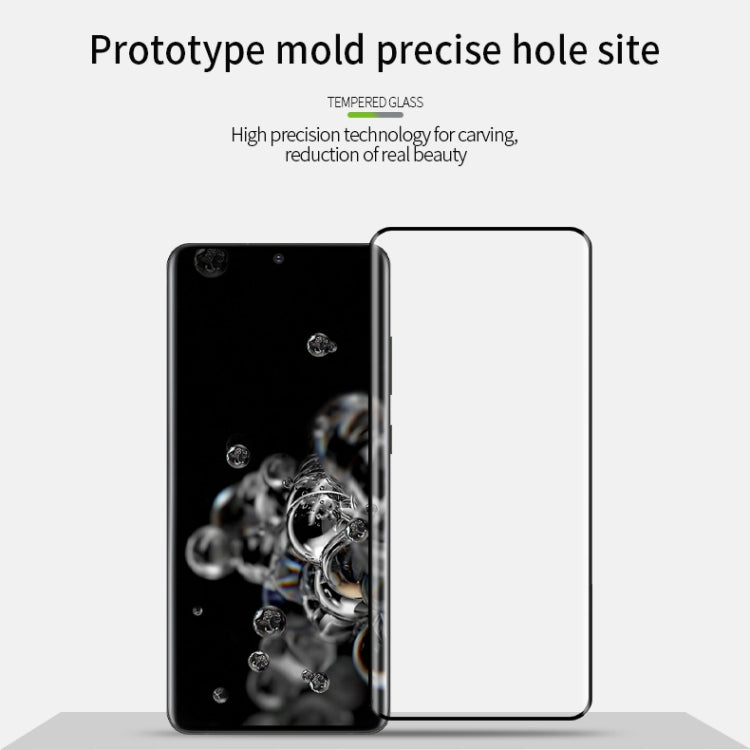 For OnePlus Ace 2 MOFI 9H 3D Explosion-proof Hot Bending Full Screen Tempered Glass Film(Black) - OnePlus Cases by MOFI | Online Shopping UK | buy2fix