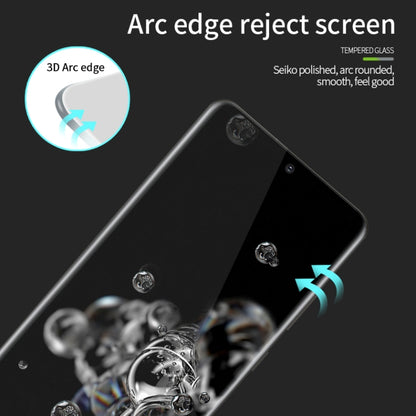 For OnePlus Ace 2 MOFI 9H 3D Explosion-proof Hot Bending Full Screen Tempered Glass Film(Black) - OnePlus Cases by MOFI | Online Shopping UK | buy2fix