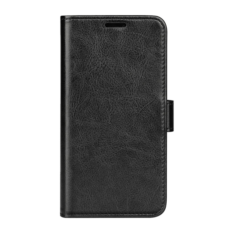 For iPhone 15 Pro R64 Texture Horizontal Flip Leather Phone Case(Black) - iPhone 15 Pro Cases by buy2fix | Online Shopping UK | buy2fix