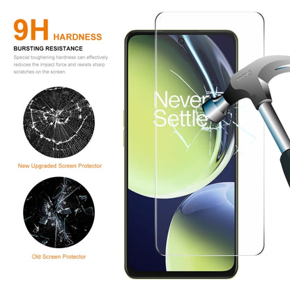 For OnePlus Nord CE 3 Lite 10pcs ENKAY 0.26mm 9H 2.5D High Aluminum-silicon Tempered Glass Film - OnePlus Tempered Glass by ENKAY | Online Shopping UK | buy2fix