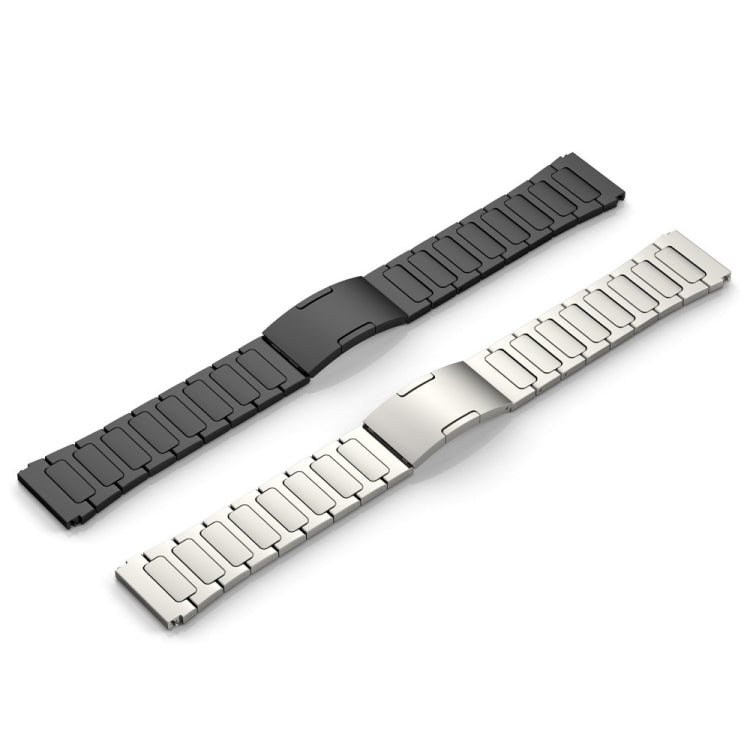 For  SUUNTO 9 Peak 22mm I-Shaped Titanium Alloy Watch Band(Sliver) -  by buy2fix | Online Shopping UK | buy2fix