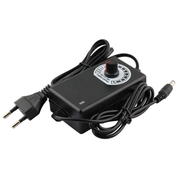 12V Adjustable Power Supply Adapter AC DC 3V - 12V 2A 24W Universal Charger Voltage Regulator Driver EU Plug - Power Supplies by buy2fix | Online Shopping UK | buy2fix