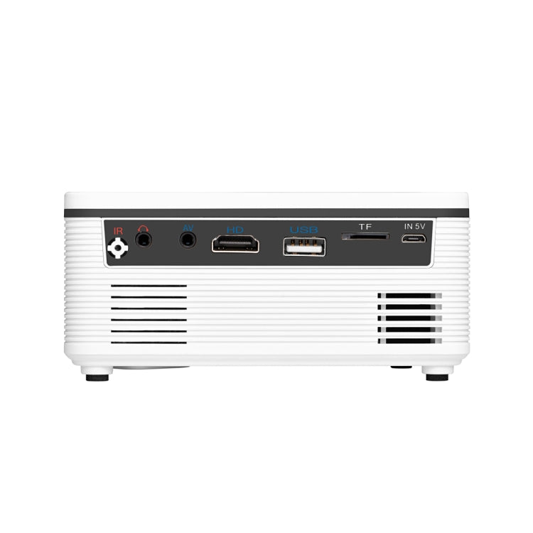 S361 80 lumens 320 x 240 Pixel Portable Mini Projector, Support 1080P, US Plug(White) - Consumer Electronics by buy2fix | Online Shopping UK | buy2fix