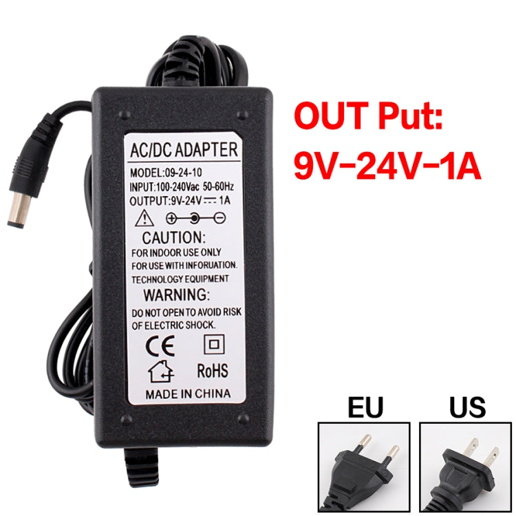 3V-12V 2A AC To DC Adjustable Voltage Power Adapter Universal Power Supply Display Screen Power Switching Charger, Plug Type:EU - Power Supplies by buy2fix | Online Shopping UK | buy2fix