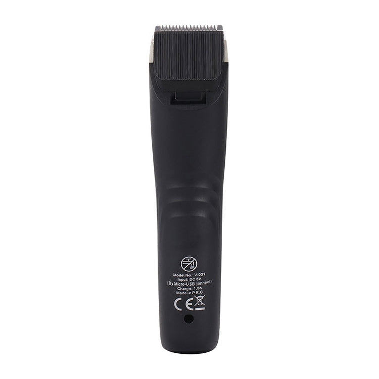 VGR V-031 5W USB Multi-size Controllable Self Trimming Hair Clipper - Hair Trimmer by VGR | Online Shopping UK | buy2fix