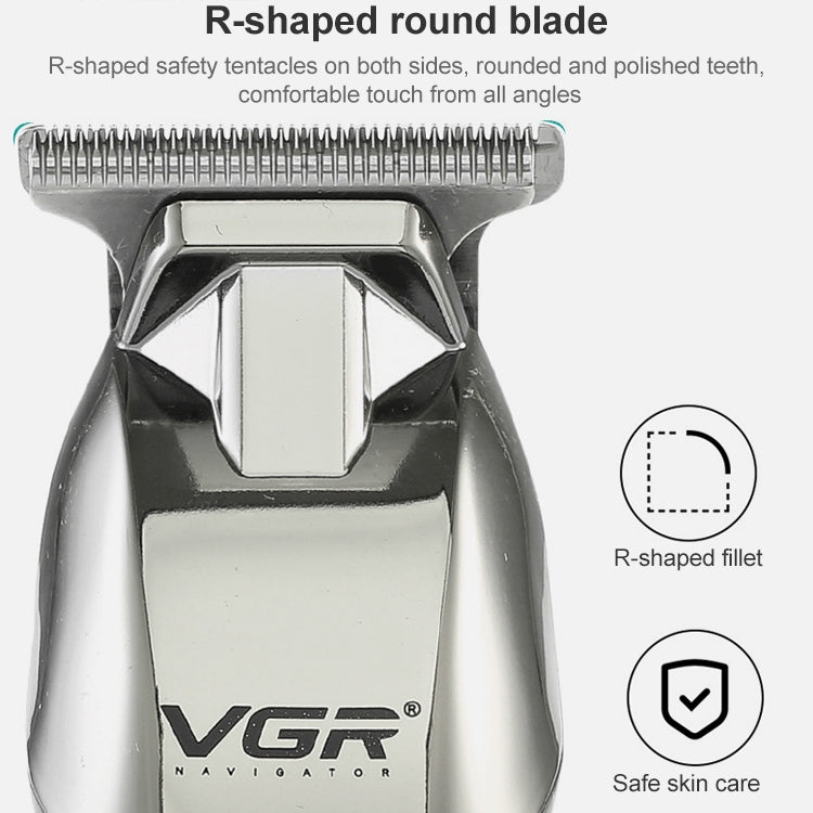 VGR V-171 5W USB Portable Push White Electric Clippers - Hair Trimmer by VGR | Online Shopping UK | buy2fix