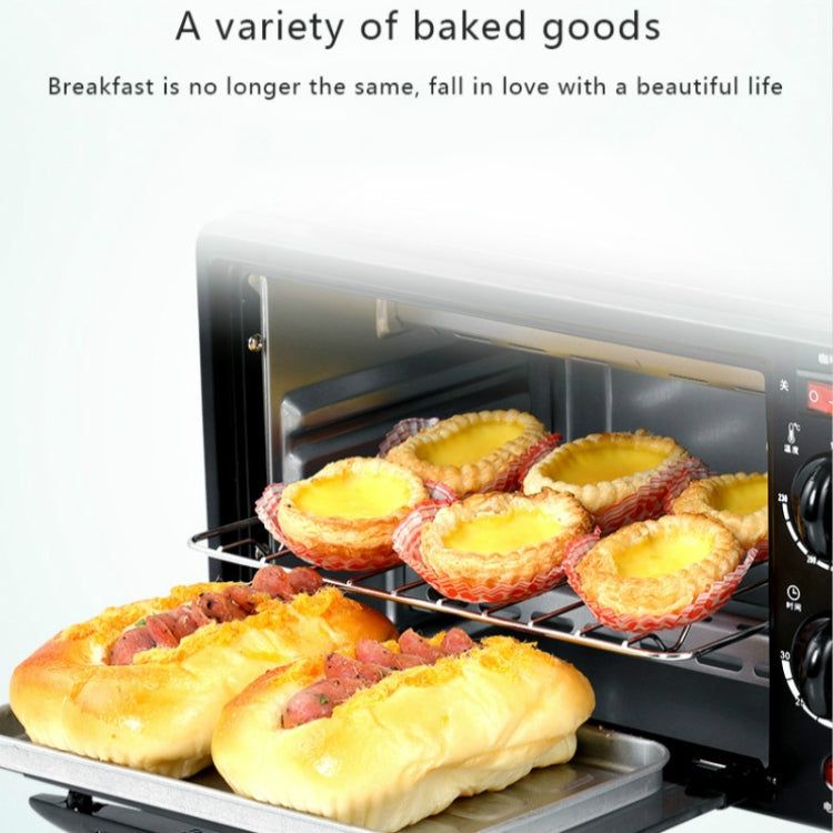 3 in 1 Electric Breakfast Machine Multifunction Coffee Maker + Frying Pan + Mini Oven  Household Bread Pizza Oven(Black) - Home & Garden by buy2fix | Online Shopping UK | buy2fix