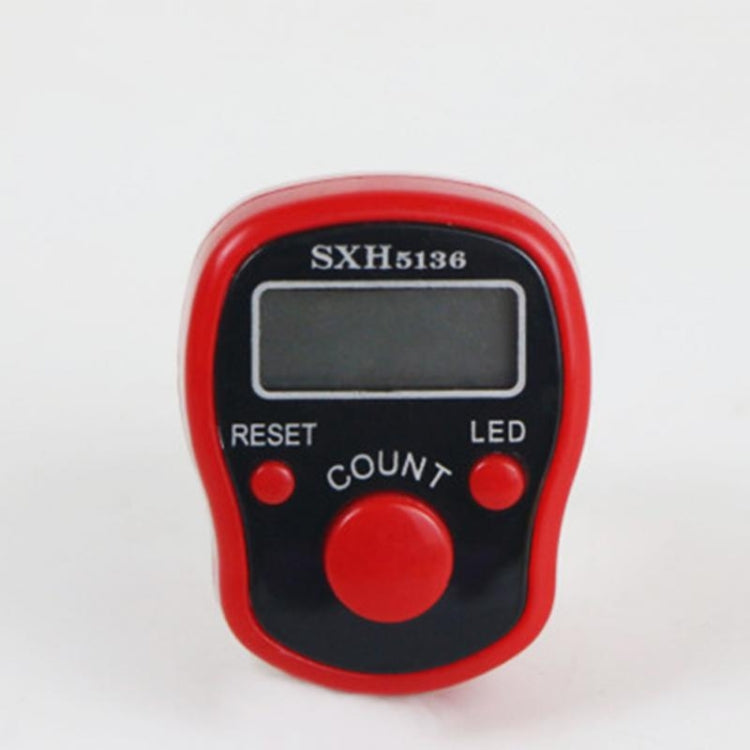 Electronic Digital Counter Portable Hand Operated Tally LCD Screen Finger Counter, Random Color - Consumer Electronics by buy2fix | Online Shopping UK | buy2fix