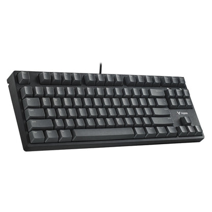 Rapoo V860 Desktop Wired Gaming Mechanical Keyboard, Specifications:87 Keys(Tea Shaft) - Wired Keyboard by Rapoo | Online Shopping UK | buy2fix