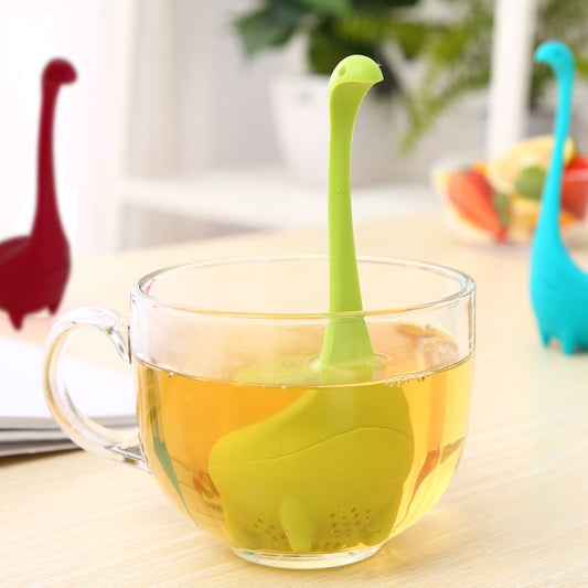 Food Grade PP Cooking Dinosaur Infuser Loch Ness Monster Shape Heat Resistance Total Tea Strainers Teaware Coffee Tools(Green) - Home & Garden by buy2fix | Online Shopping UK | buy2fix