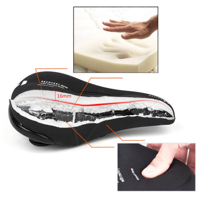 PROMEND Bicycle Seat Cushion Comfortable Hollow Thick Mountain Bike Saddle - Bicycle Saddle by PROMEND | Online Shopping UK | buy2fix