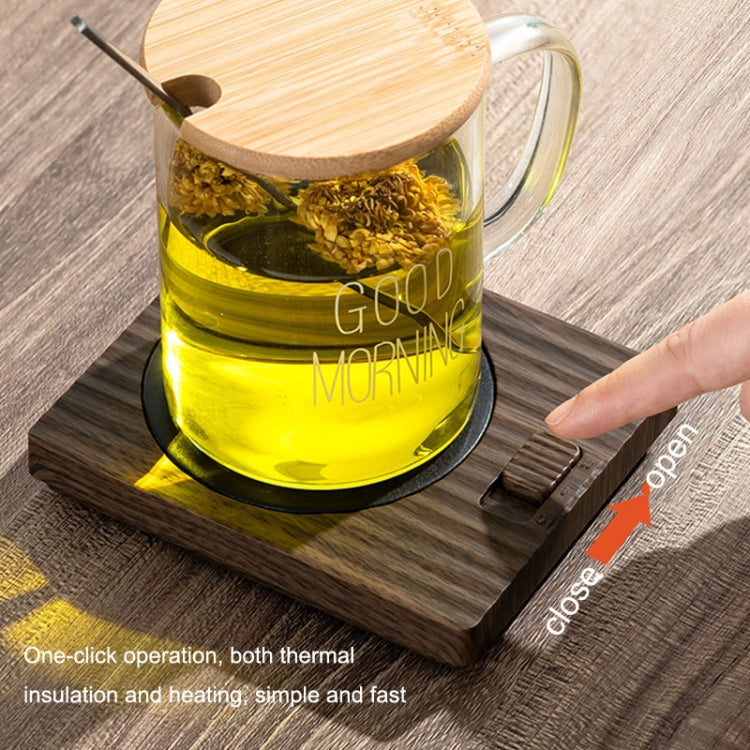 Home USB Constant Temperature Cup Mat Heat Thermos Coaster, Style:Without Adapter(Lemon Yellow) - Consumer Electronics by buy2fix | Online Shopping UK | buy2fix