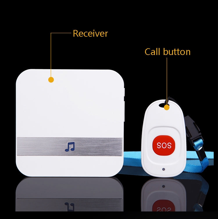 CACAZI C1 Smart Home Wireless Remote Control Doorbell, Style:US Plug - Security by CACAZI | Online Shopping UK | buy2fix