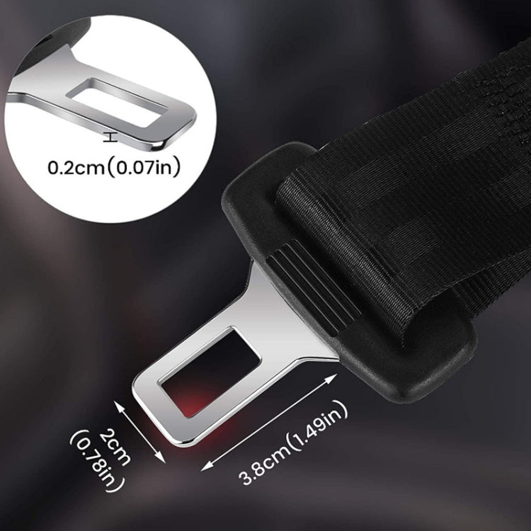 2 PCS Child And Pregnant Woman Car Seat Belt Extender, Length:36cm(Black) - In Car by buy2fix | Online Shopping UK | buy2fix
