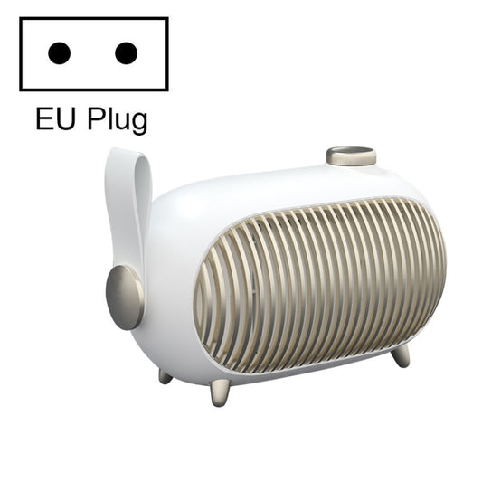 N301 Mini Heater Office Desk Silent Hot Air Heater Household Bedroom Heater EU Plug(White) - Consumer Electronics by buy2fix | Online Shopping UK | buy2fix