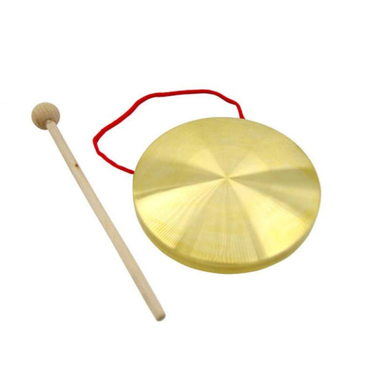 Thicken Causeway Hand Gong Percussion Musical Instrument, Size:30 cm - Musical Instrument Toys by buy2fix | Online Shopping UK | buy2fix