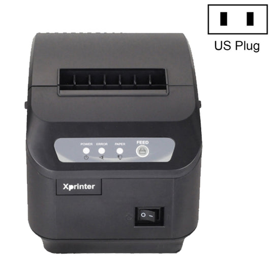 Xprinter XP-Q200II Thermal Small Receipt Printer Catering And Kitchen Receipt Printer 80mm Cutter, Interface Type:USB COM Interface(US Plug) - Consumer Electronics by Xprinter | Online Shopping UK | buy2fix