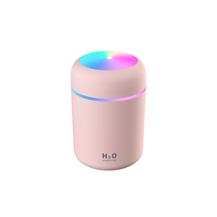 Colorful Cup Humidifier USB Car Air Purifier(Pink) - In Car by buy2fix | Online Shopping UK | buy2fix