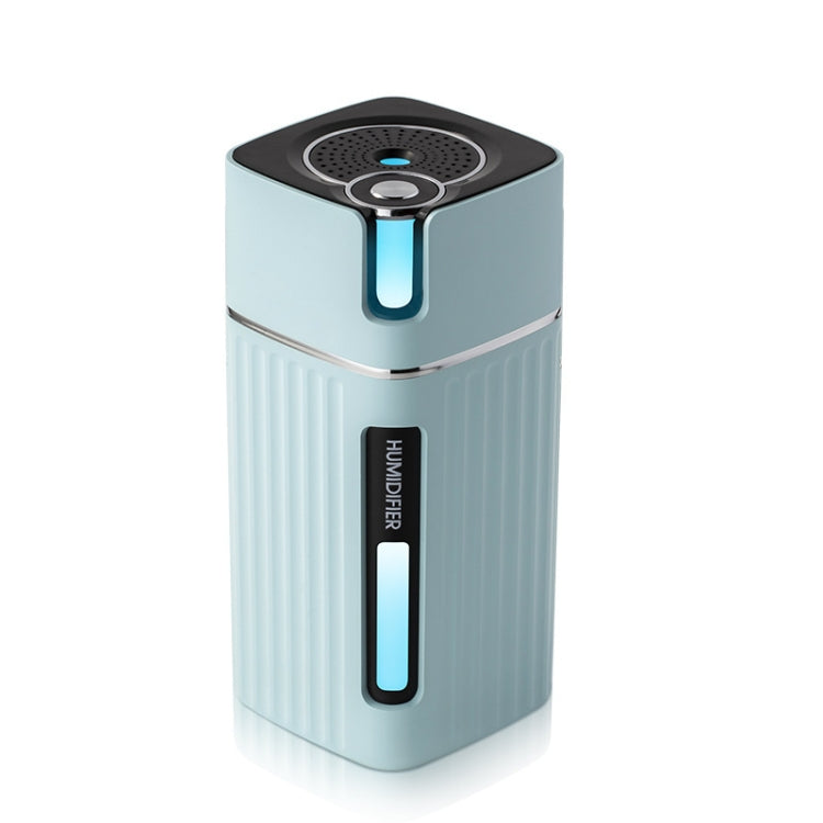 Humidifier USB Office Home Car Mute Portable Colorful Air Purifier(Blue) - In Car by buy2fix | Online Shopping UK | buy2fix
