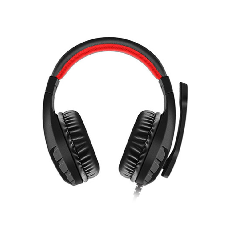 NUBWO U3 Computer Head-Mounted Gaming Subwoofer Headphone, Cable Length:1.6m(Black Red) - Multimedia Headset by NUBWO | Online Shopping UK | buy2fix