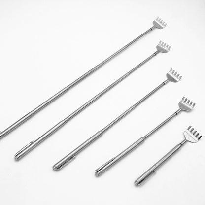 2 PCS Extendable Back Scratcher Stainless Steel Telescopic Anti Itch Claw Massager Extender - Massage & Relaxation by buy2fix | Online Shopping UK | buy2fix