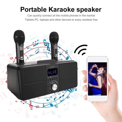 SDRD SD309 Wireless Microphone Bluetooth Audio All-In-One Machine(Golden) - Microphone by buy2fix | Online Shopping UK | buy2fix