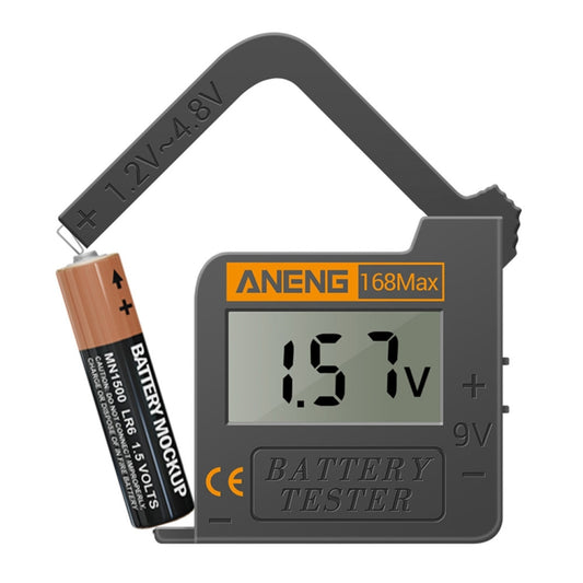 2 PCS ANENG 168MAX Portable Battery Tester High-Precision Battery Power Tester Battery Capacity Tester - Consumer Electronics by ANENG | Online Shopping UK | buy2fix