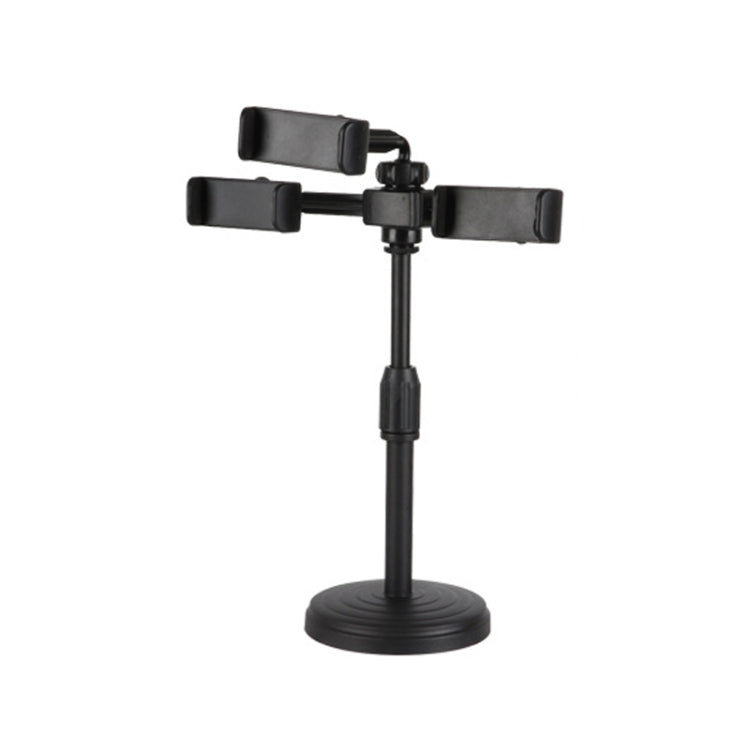 2 PCS Desktop Universal Retractable Multifunctional Mobile Phone Live Broadcast Stand, Specification: Three Positions - Consumer Electronics by buy2fix | Online Shopping UK | buy2fix