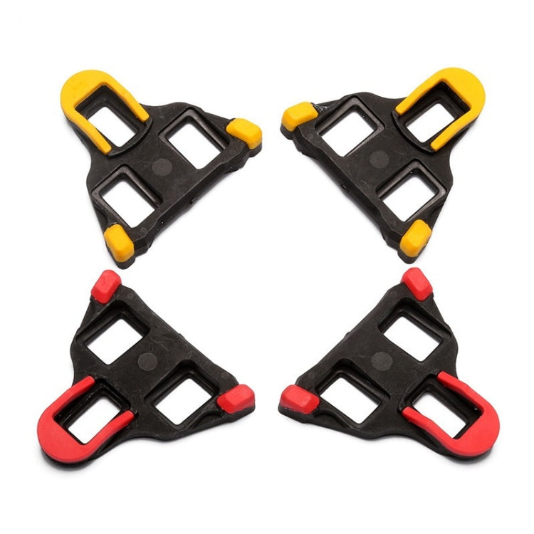 3 Set Bicycle Splint Set 6 Degrees Road Lock Plate Special For Road Bike Shoes(Red) - Outdoor & Sports by buy2fix | Online Shopping UK | buy2fix