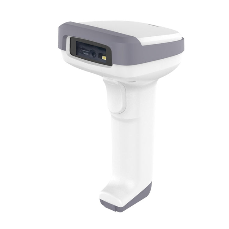 Deli 14952 Supermarket Cashier One-Dimensional QR Code Scanning Gun, Model: White Wireless - Barcode Scanner by Deli | Online Shopping UK | buy2fix