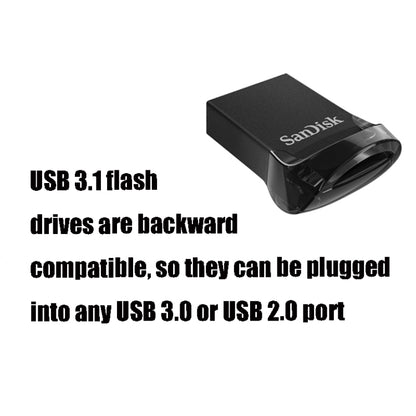 SanDisk CZ430 USB 3.1 Mini Computer Car U Disk, Capacity: 32GB - USB Flash Drives by SanDisk | Online Shopping UK | buy2fix