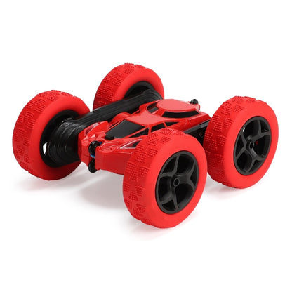 1:24 Double-Sided Stunt Car Rotating Tumbling And Twisting Stunt Car RC Climbing Children Remote Control Car(Fire Red) - RC Cars by buy2fix | Online Shopping UK | buy2fix