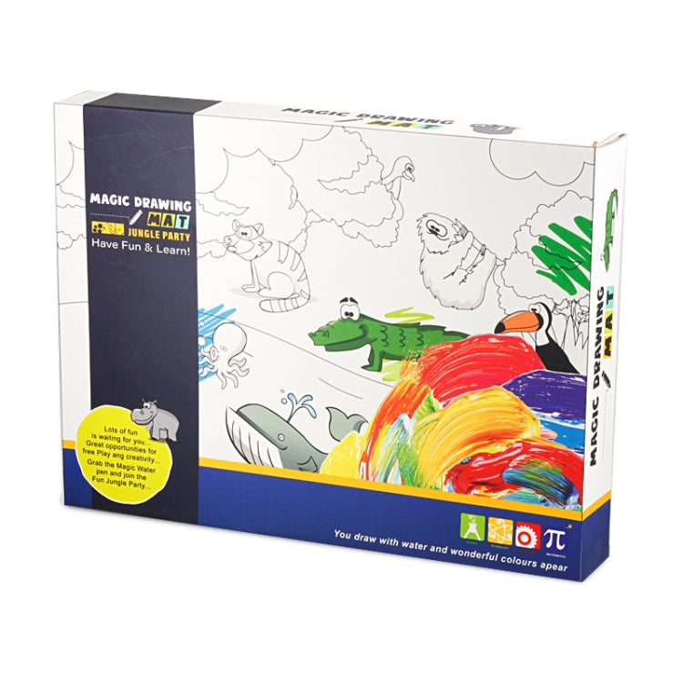 Children Luminous Magic Graffiti Water Drawing Mat, Size: 100 x 70cm, Style: Complete Set - Drawing Toys by buy2fix | Online Shopping UK | buy2fix