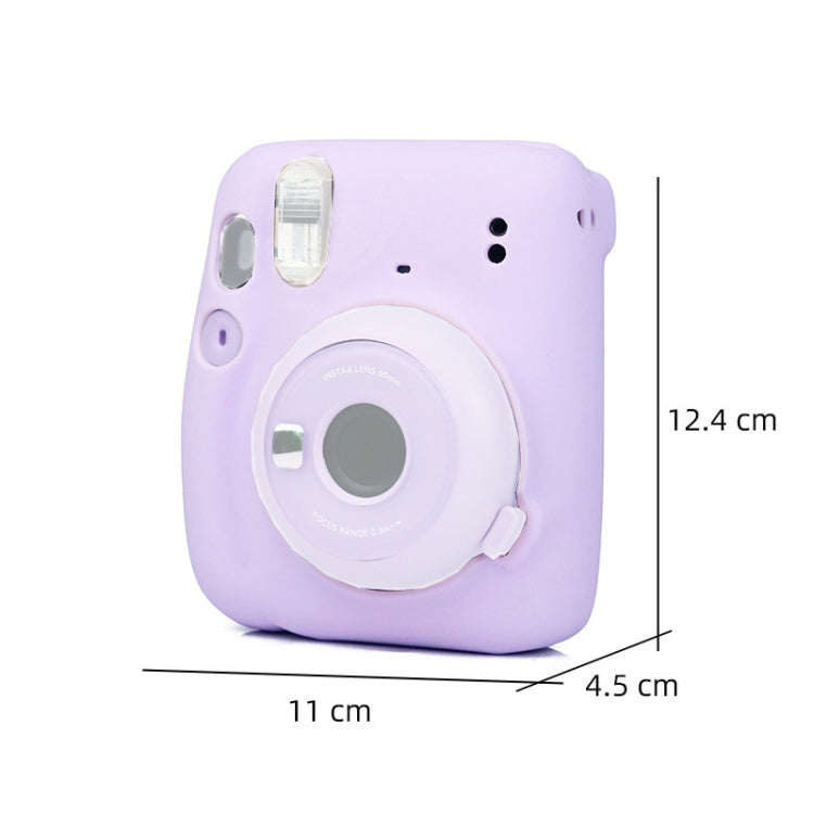 Camera Jelly Color Silicone Protective Cover For Fujifilm Instax mini 11(Pink) - Camera Accessories by buy2fix | Online Shopping UK | buy2fix