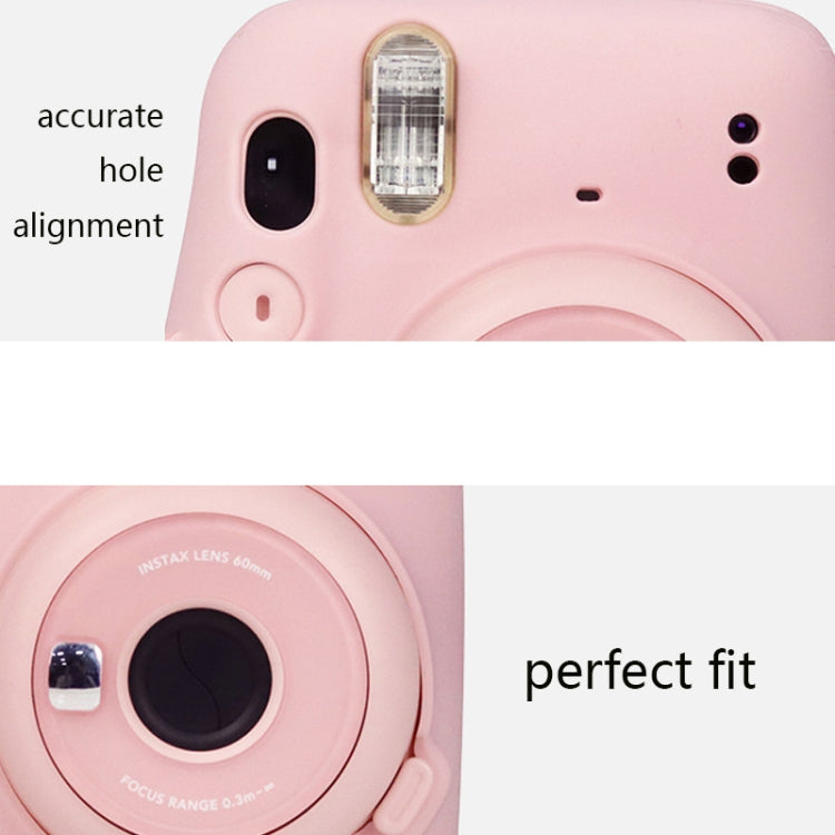 Camera Jelly Color Silicone Protective Cover For Fujifilm Instax mini 11(Blue) - Camera Accessories by buy2fix | Online Shopping UK | buy2fix