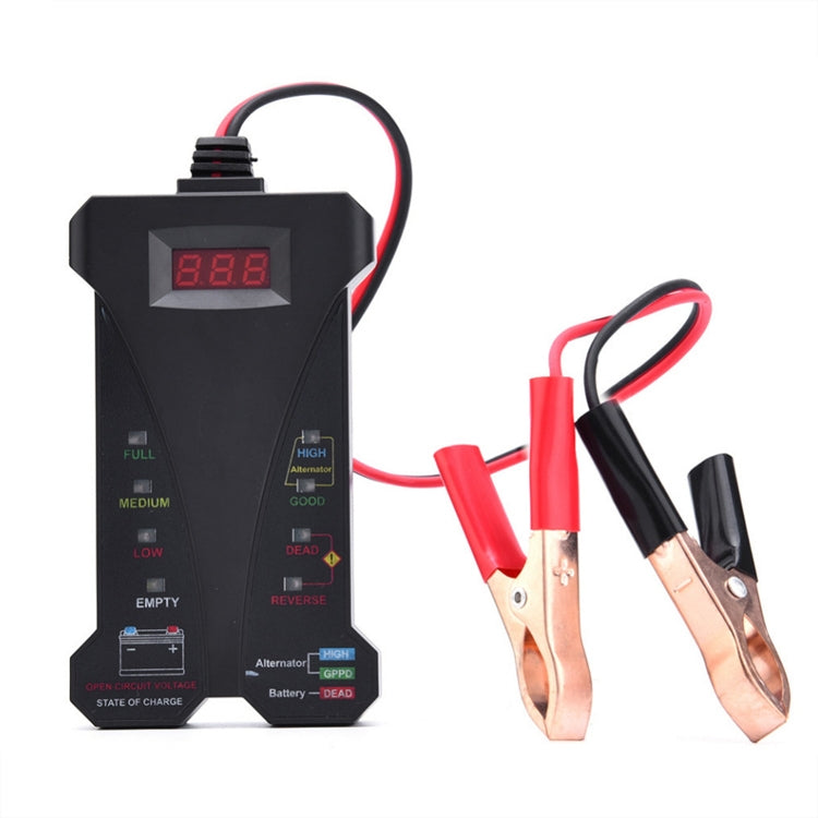 12V Three-In-One Battery Tester Digital Display Tester - In Car by buy2fix | Online Shopping UK | buy2fix