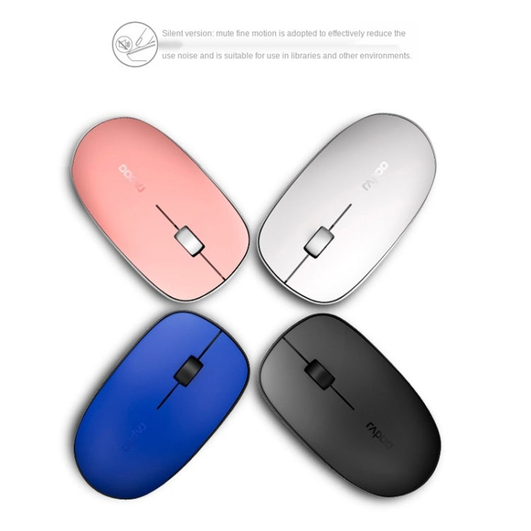 Rapoo M200G 1300 DPI 3 Keys Silent Wireless Mouse(Gray) - Wireless Mice by Rapoo | Online Shopping UK | buy2fix