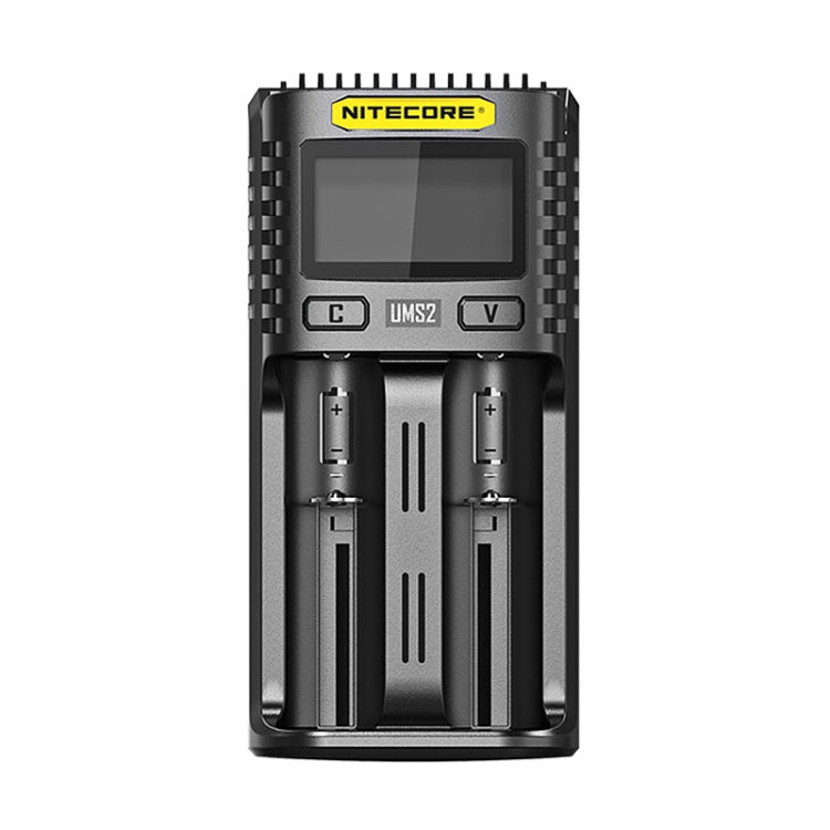 NITECORE Fast Lithium Battery Charger, US Plug, Model: UMS2 - Charger & Converter by NITECORE | Online Shopping UK | buy2fix