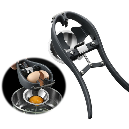 304 Stainless Steel Egg Opener Egg White Separator Kitchen Tool - Gadgets by buy2fix | Online Shopping UK | buy2fix