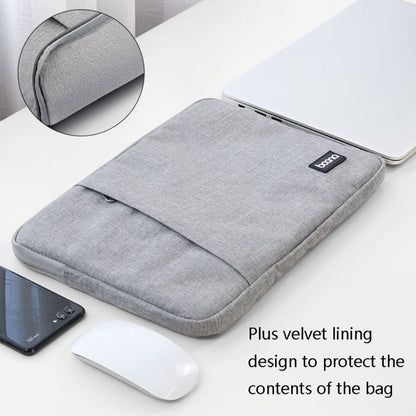 Baona Laptop Liner Bag Protective Cover, Size: 14 inch(Gray) - 14.1 inch by Baona | Online Shopping UK | buy2fix