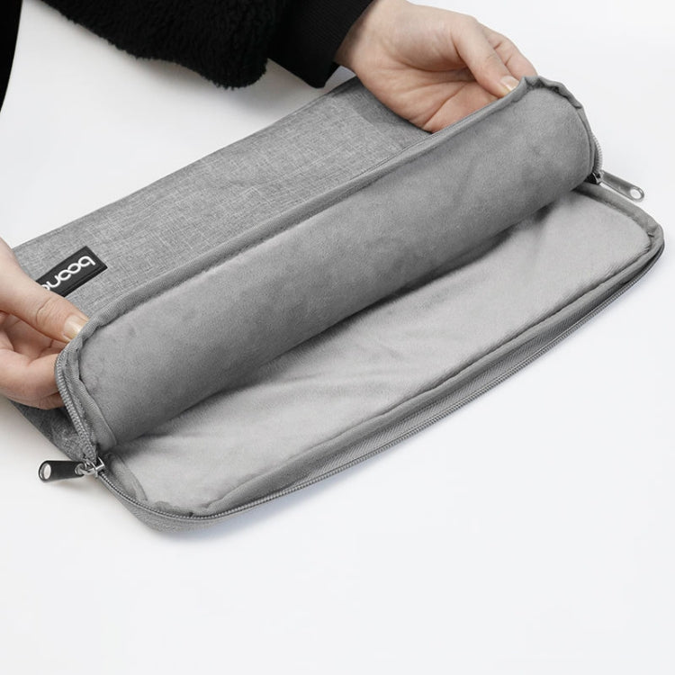 Baona Laptop Liner Bag Protective Cover, Size: 15 inch(Gray) - 15 inch by Baona | Online Shopping UK | buy2fix