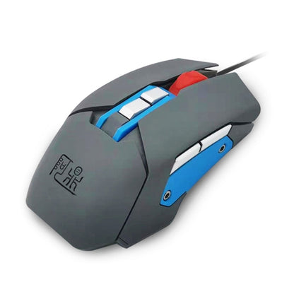 MOS9T 9 Keys 1600DPI Custom Mouse Built-in U Disk + Temperature Humidity Sensor, Cable Length: 2m - Wired Mice by buy2fix | Online Shopping UK | buy2fix