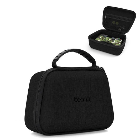 Baona EVA Hard Shell Gamepad Storage Bag For PS5 / PS4 / Xbox / Switch Pro, Style: Single-layer Black - Bags by Baona | Online Shopping UK | buy2fix