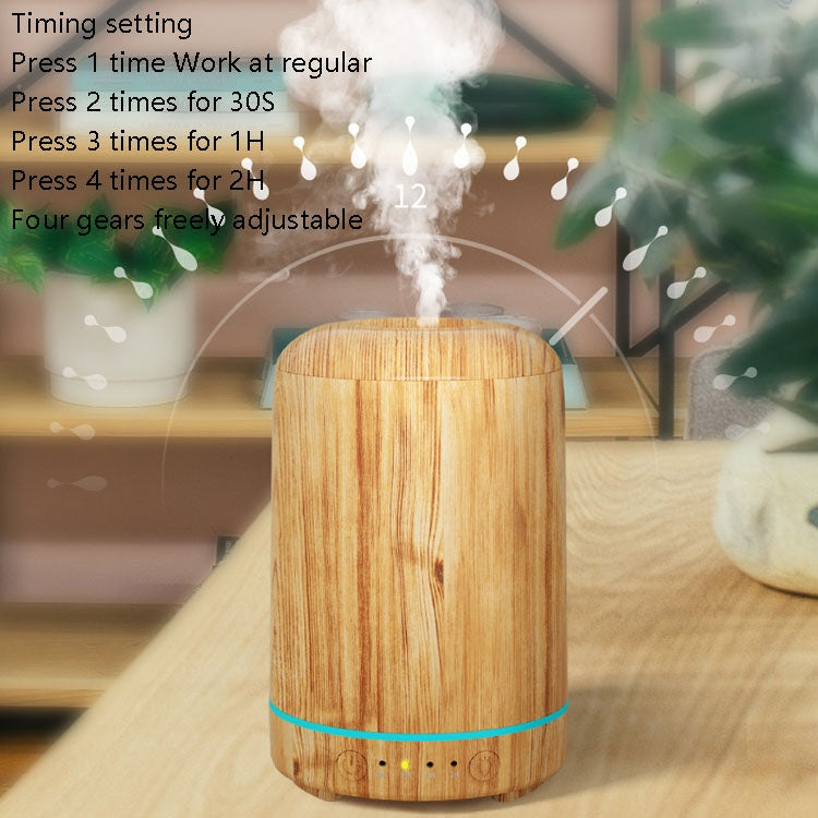 STB-105 Wood Grain Aromatherapy USB Air Purifier(Dark Wooden Grain) - Home & Garden by buy2fix | Online Shopping UK | buy2fix