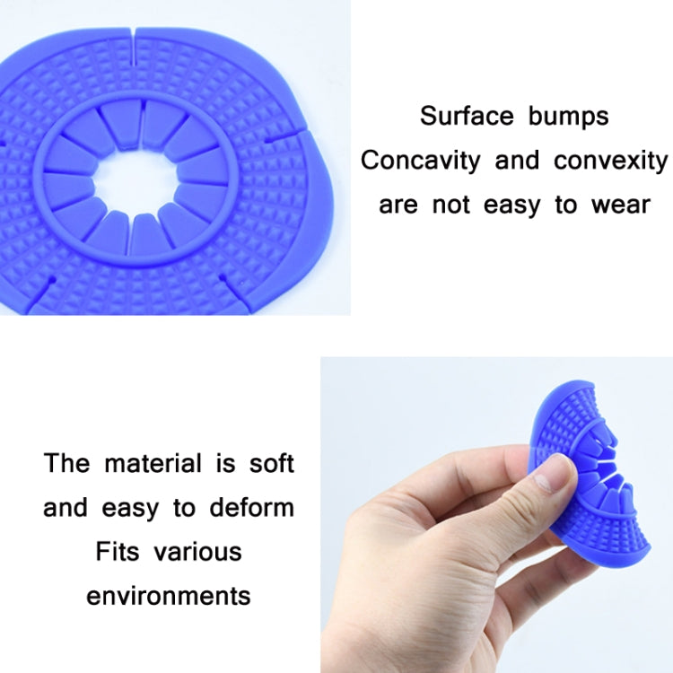 2 PCS Car Wiper Hole Silicone Protective Cover, Physical dimension: Big Hole(Blue) - In Car by buy2fix | Online Shopping UK | buy2fix