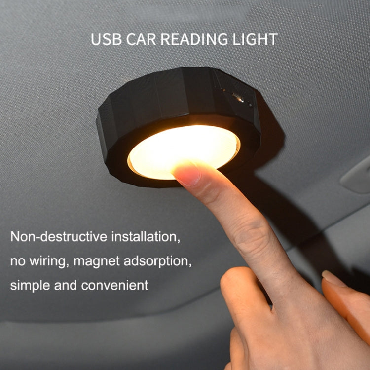 Z7 Car Ceiling USB Wireless Strobe Reading Light, Color: White (Stair Lamp + Music Sound Control) - In Car by buy2fix | Online Shopping UK | buy2fix