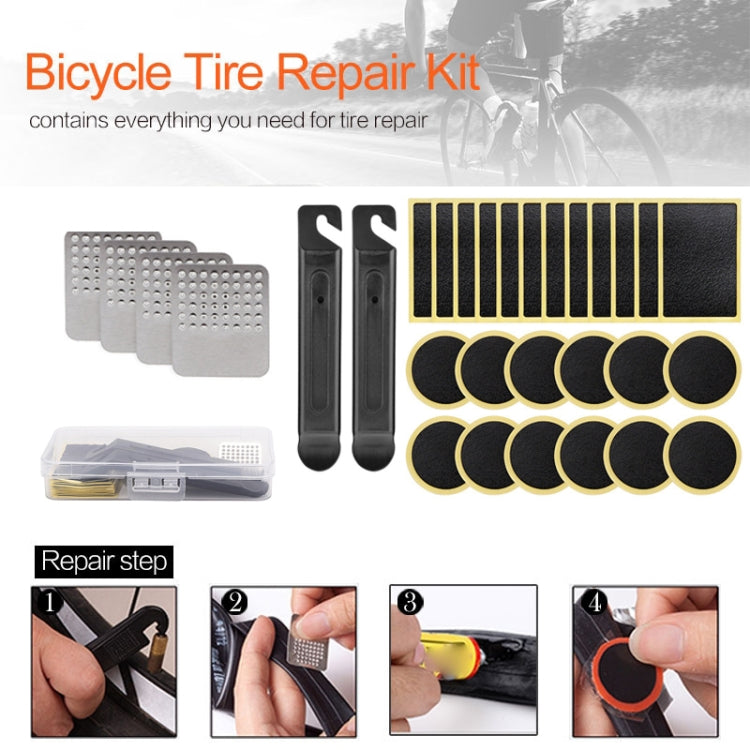 30 PCS / Set Yellow Tire Lever  Bicycle Tire Repair Kit - Outdoor & Sports by buy2fix | Online Shopping UK | buy2fix