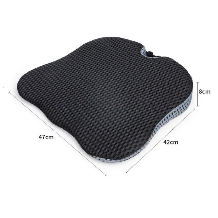 Thickened Breathable Memory Foam Car Seat Cushion(QFC047 Gray) - In Car by buy2fix | Online Shopping UK | buy2fix